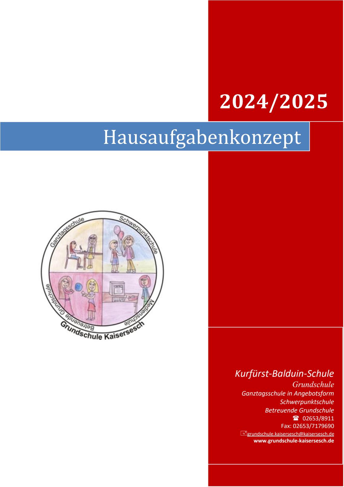 Hausaufgabenkonzept